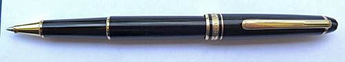 MONTBLANC 163 ROLLERBALL IN BLACK